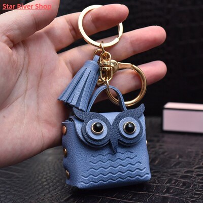 New Cute Owl Coin Purse Pu Leather Creative Mini Women Coin