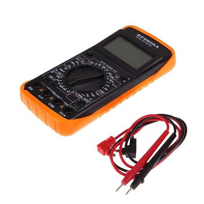 DT9205A Digital Multimeter LCD AC/DC Ammeter Resistance Capa