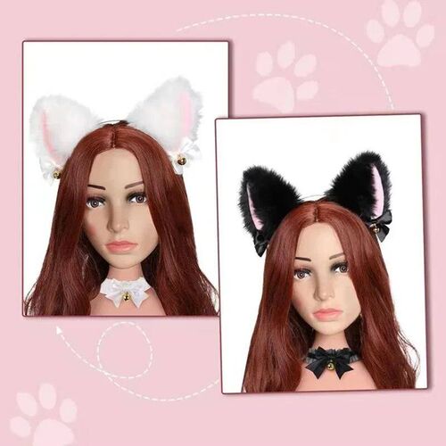 Beautiful Masquerade Halloween Cat Ears Cosplay Cat Ear Part
