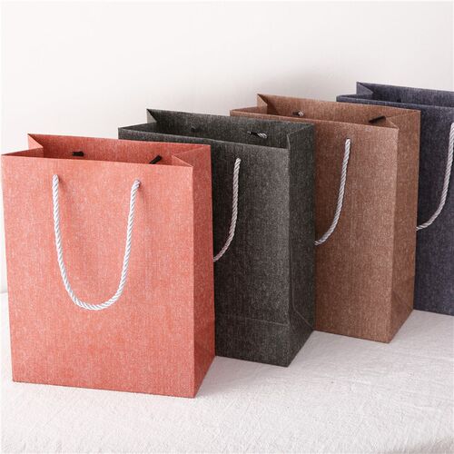 T Cloth Pattern Gift Bags Handheld Paper Bags Kids Festival