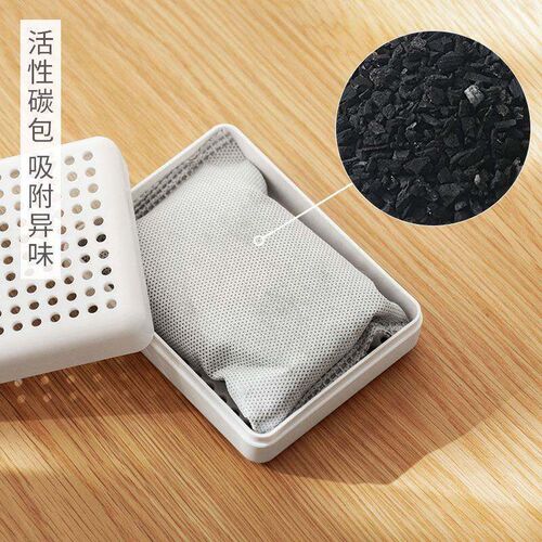 Japanese refrigerator deodorizer bamboo charcoal box deodori