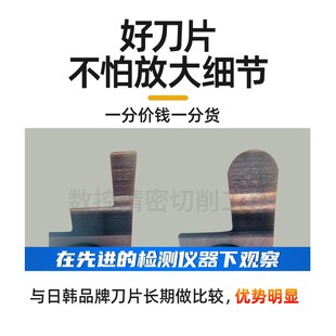 2020K 小径端面头槽刀R圆弧切槽刀片排刀杆大切深SGEL R11H