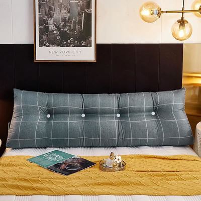 Sofa Large Backrest Cushion Waist Cushion Bed Long Triangle