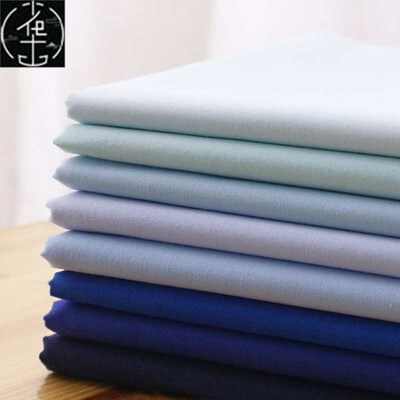 2024 new cotton fabric  cotton plain white cloth black and