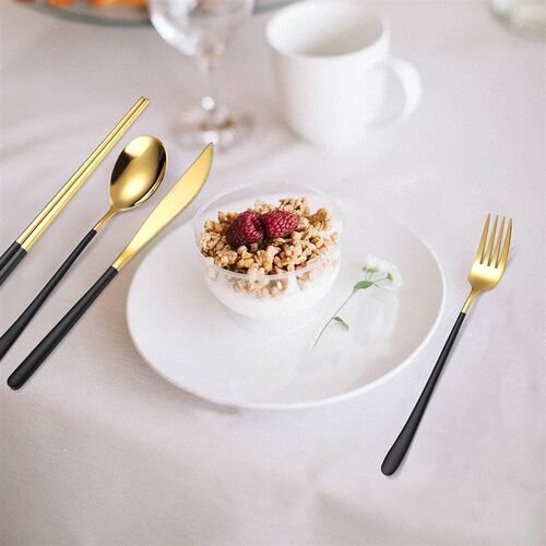 Flatware Set Flatware Set Reusable Cutlery Knife Fork Spoon