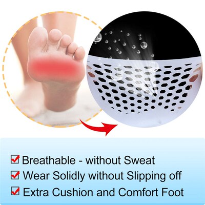 2pcs Soft Silicone Toe Separators Forefoot Pads Foot Cushion