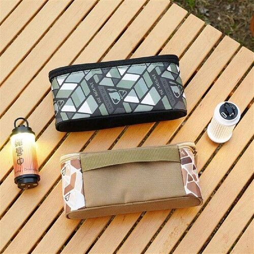 Camping Seasoning Storage Bag with Removable Compartments