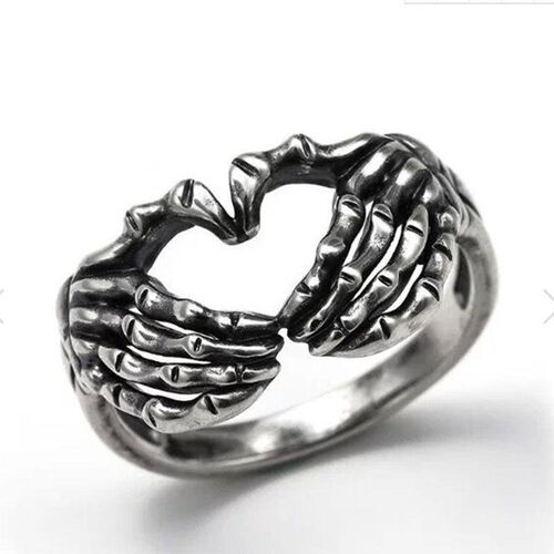Vintage Ghost Finger Rings For Women Men Teens Retro Classic