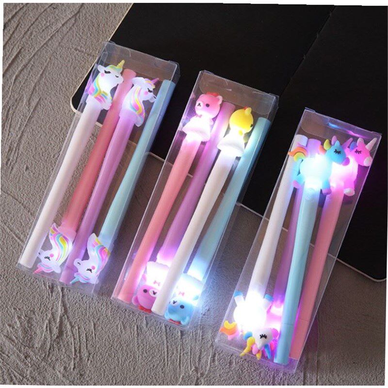 Creative light box 4 pens pen suit entity shop boutiques - 实物图