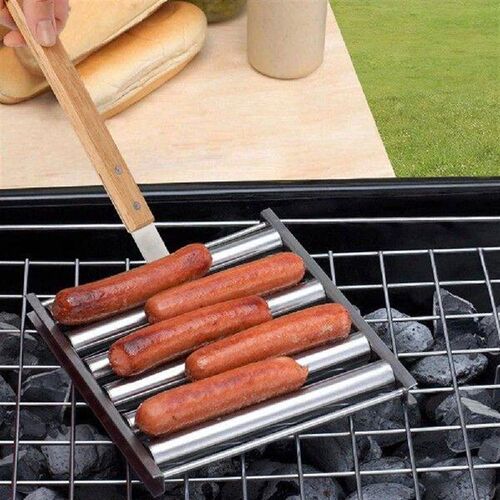 Hot Dog Roller Sausage Roller Stainless Steel Hot Dog Grill
