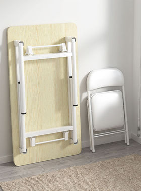 Foldable simple computer desk student study office table