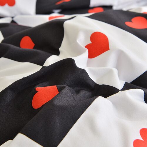 Four-piece Set Of Solid Color Quilt ver For Skin-friendly Be