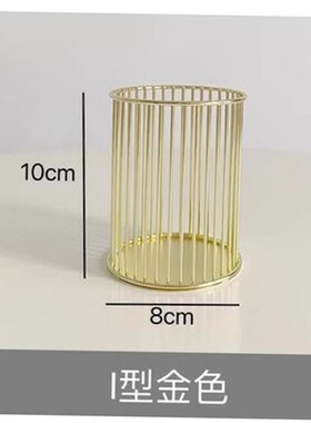 pencil nordic gold pen holder makeup brush storage tube