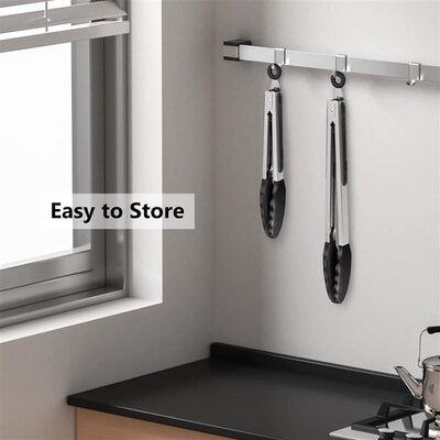 Cooking Tongs Grilling Locking Food Tong