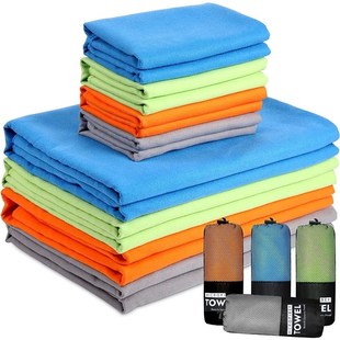 New microfiber towel sports quick-drying super absorbent cam