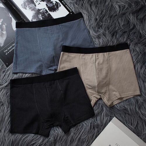 Mens Underwear Boxers Shorts for men 100%Cotton Male Panties