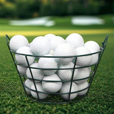 Golf Ball Basket Accessories Holds 30 Balls Compact Golf