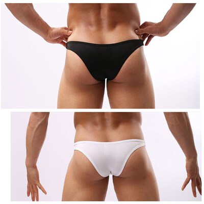 Men Swimwear Briefs Sexy Swimsuit Swimming Trunks Penis Pouc