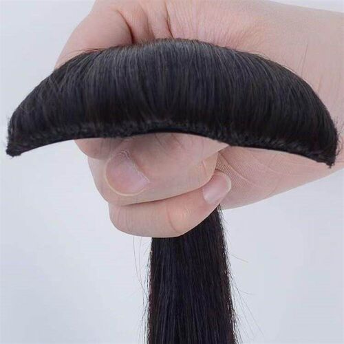 Real Hair Traceless Hair Twister Invisible Hand-Woven Hedge