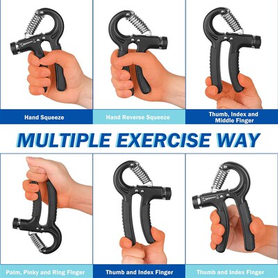 Finger Exerciser Trainer Hand Grip Strengthener Rock Climbin