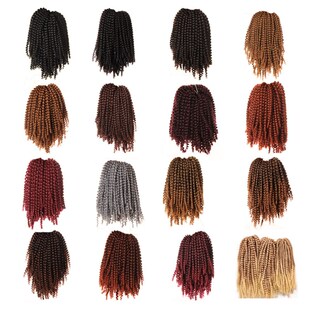 African Crochet Dreadlocks Springcurl Handmade Wig