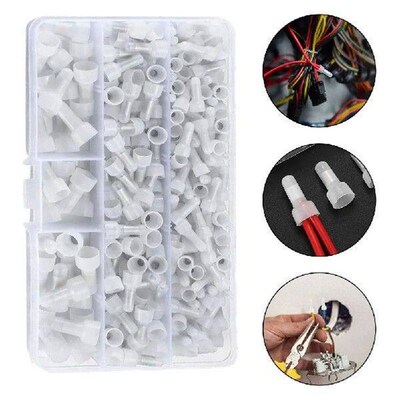 Crimp Cap Kit For DIY Projects Closed End Crimp Connectors