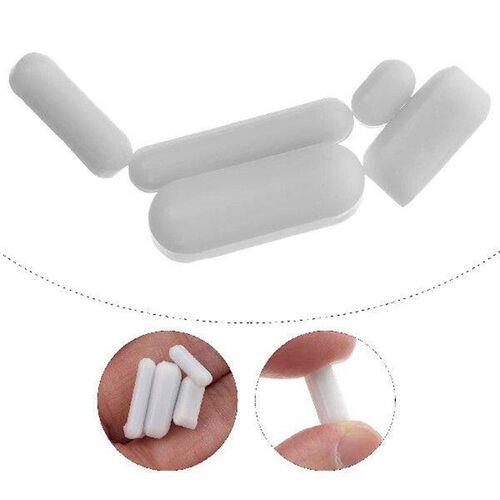 5 Pcs Magnetic Stirrer Cylindrical Stirring Bar Practical