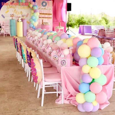 30/60pcs 5inch Macaron Latex Balloons Pastel Candy Balloon C