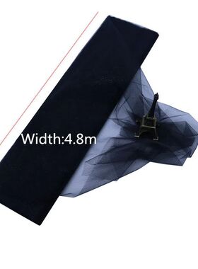 5m/10m 48cm Tulle Roll Fabric Spool Tutu Sheer Crystal Organ