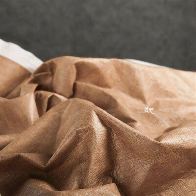 Camel Kraft Paper Thickened Tyvek Washed Breathing Paper