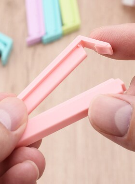 12Pcs Food Snack Package Bag  Sealing  Plastic Clips For Pac