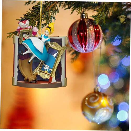 Flat Acrylic plane Princess Christmas Pendant Xmas Tree