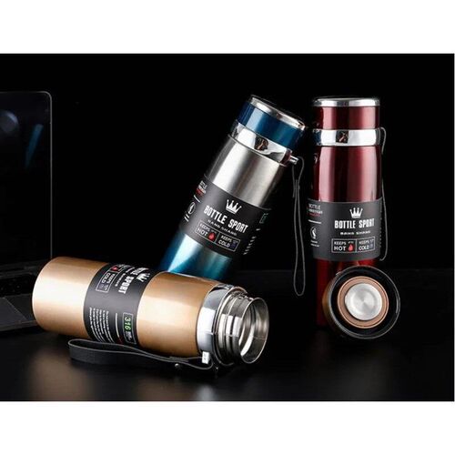 2025  1L Thermal Water Bottle Keep Cold and Hot Water Bottle