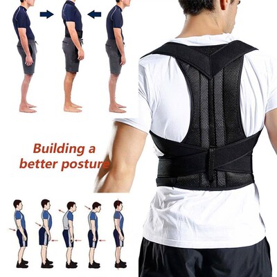 Back Brace Posture Corrector For Women And Men Back Lumbar S
