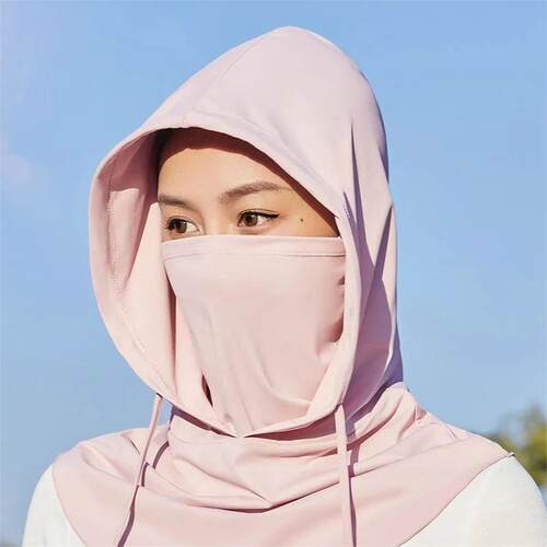 Men Women Face Mask Sun/UV Protection Breathable Long Neck C