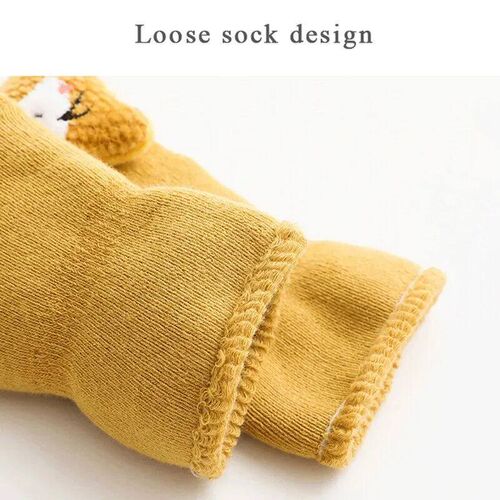 Cartoon Baby Socks For Girl Boys Rabbit Bear Anti Slip Soft