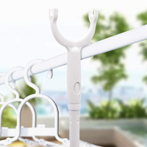 撑衣杆家用加长伸缩杆晾衣杆挑衣杆收衣架取衣杆衣叉阳台晒衣叉子