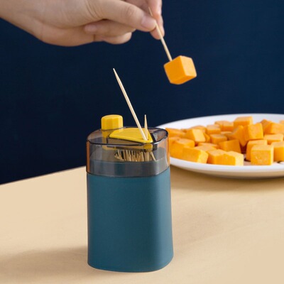 Cute Little Bird Toothpick Container Automatic Toothpick Dis