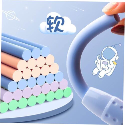press eraser pupil stationary cute replaceable erasers pen