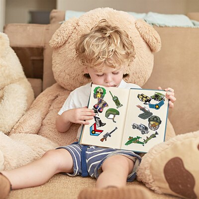 Waproof Laptop Stickers for Kids Toys Graffiti Cute Sticker