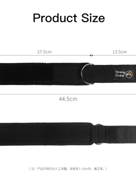 Gym Ankle Strap Padded Weight Leg Training脚环踝绑腿扣Brace