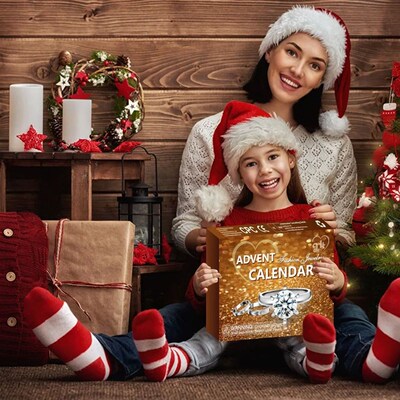 Jewelry Set Advent Calendar for Women 2023 Christmas  Fashio