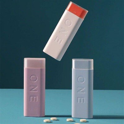 3 Grids Fashion Pill Box Tablet Dispenser Box Medicine