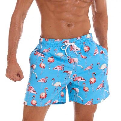 Mens swimming trunks swimsuit cofortable swimwear men quick
