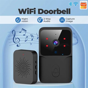 Doorbell Wireless Alarm WiFi Securit Video Camera Tuya