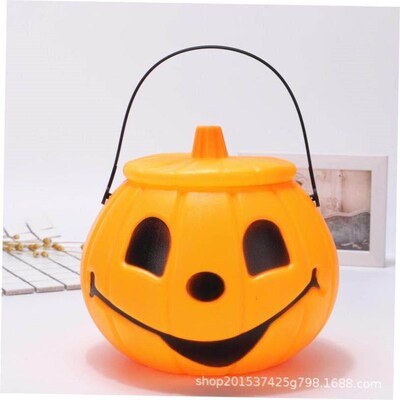 Halloween Pumpkin Lamp Pumpkin bucket Performance props万圣