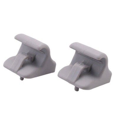 2Pcs 8523505100OM Retainer Sunvisor Clips Bracket Grey for