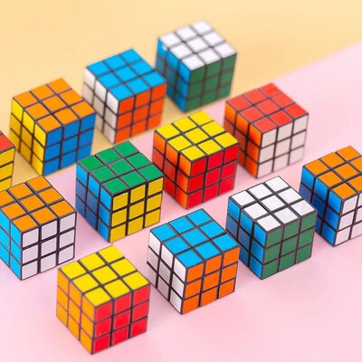 10Pcs 3cm Mini Magic Cube Children Educational Toys Kinderga