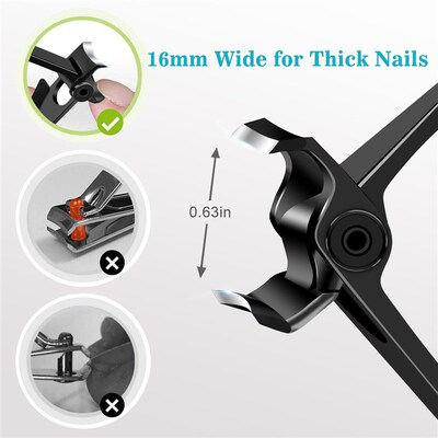 Nail Clippers for Men Thick Nails  Large Toenail Clippers