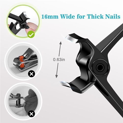 Nail Clippers for Men Thick Nails  Large Toenail Clippers